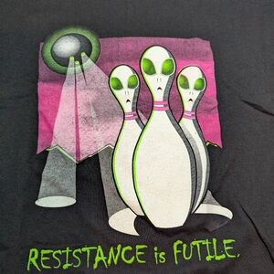 Vintage 90's Rock-n-Glow Bowling shirt